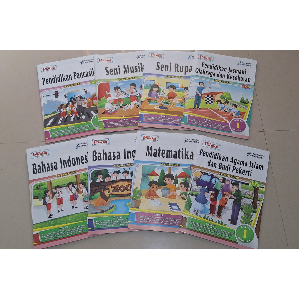 LKS Kelas 1 SD/MI Kurikulum Merdeka Semester 2