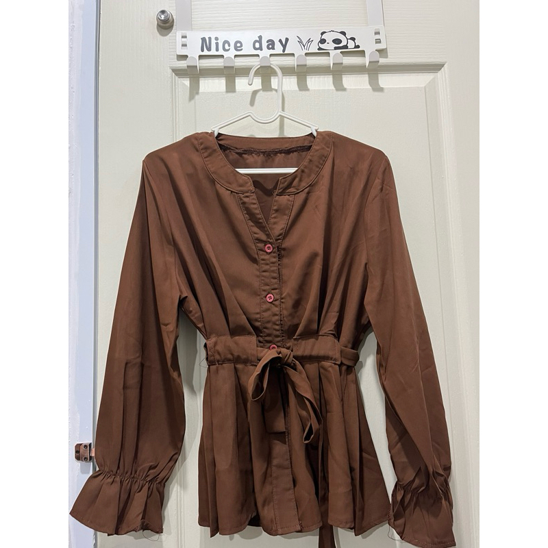 Preloved Blouse Coklat