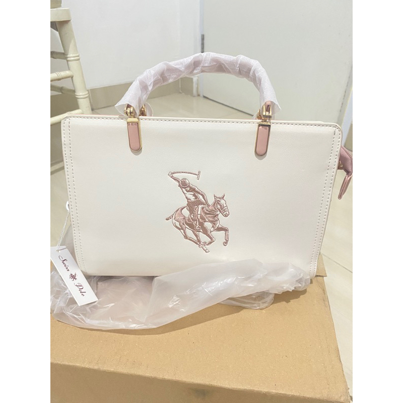 Swiss Polo Top handle bag/slingbag/Crossbodybag WP