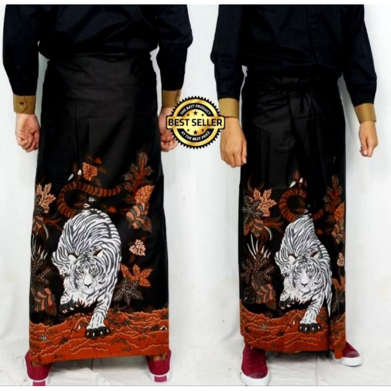 Sarung kekinian macan putih