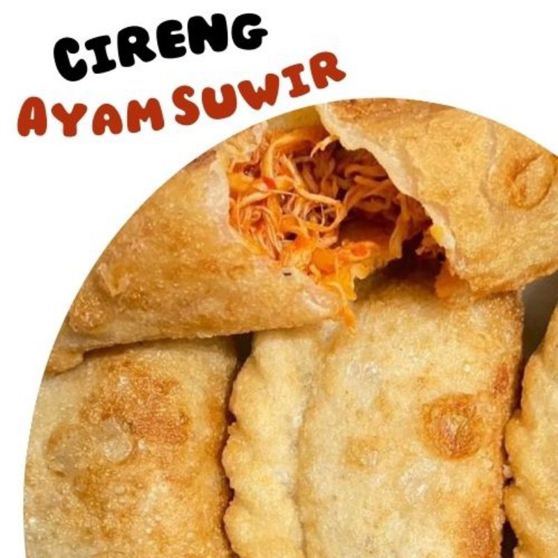 

Cireng Ayam Suwir viral ISI 12 PCS/ Ayam Suwir Viral Cireng Pedas/ Cireng Full Ayam Suwir