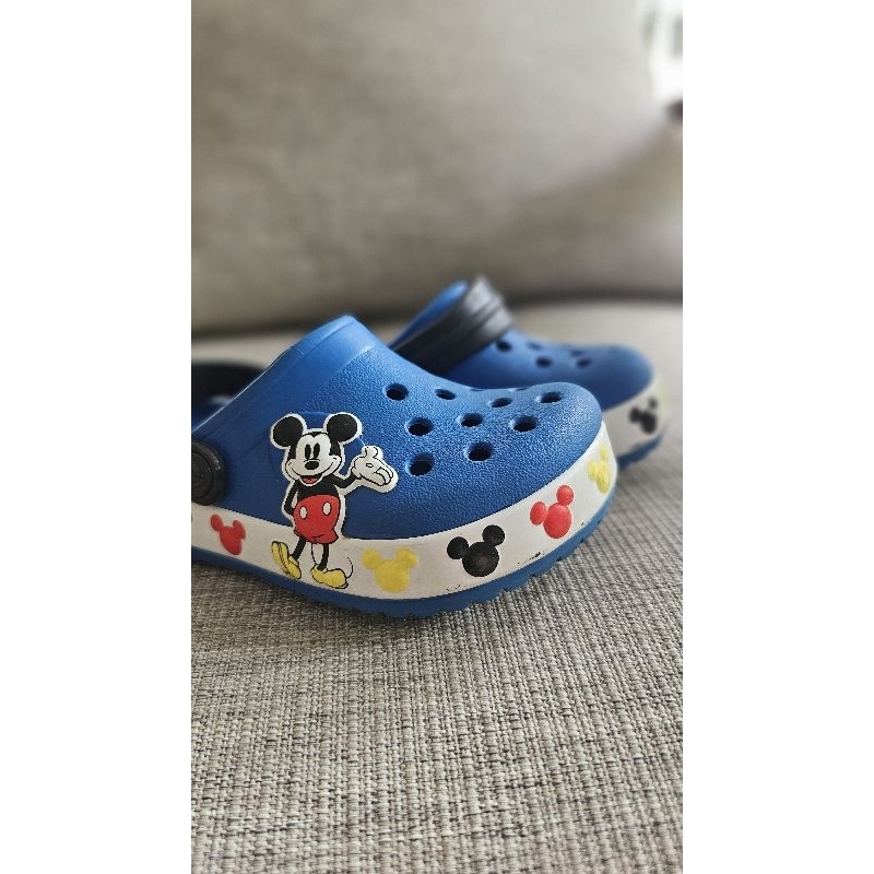 Preloved CROCS x Disney Mickey Mouse - Kids Size C7 / 23,5