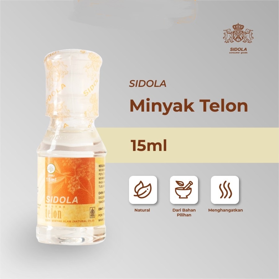 MINYAK TELON SIDOLA 15 ML / SIDOLA MINYAK TELON 15 ML