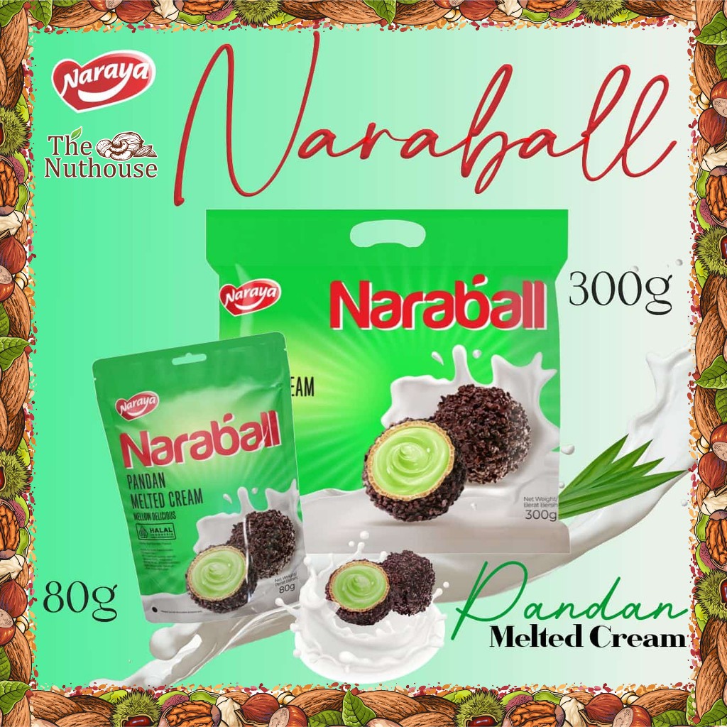 

Naraya Naraball 80gr - Pandan [HALAL]