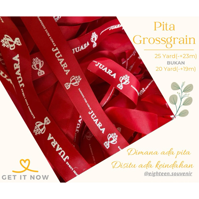 

PITA GROSSGRAIN CUSTOM/PITACUSTOM