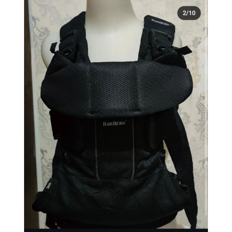 babybjorn one mesh black