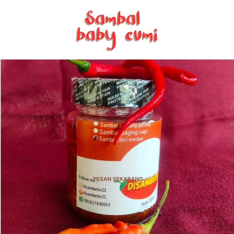 

Sambal baby cumi enak halal
