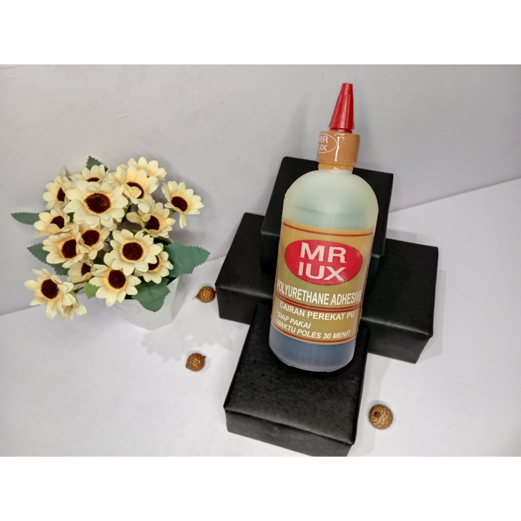 

Lem Kayu EPOXY PU Polyurethane MR LUX / Lem Cairan Perekat MR IUX 500ml