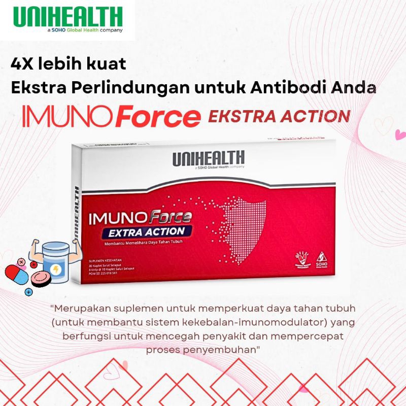 UNIHEALTH IMUNO FORCE Ekstrac Action