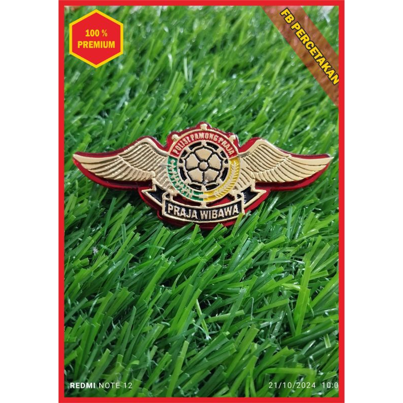 Monogram Satpol PP | Pin Kerah SATPOL-PP | WING SATPOL PP | WING POLPP | Kewenangan POL PP