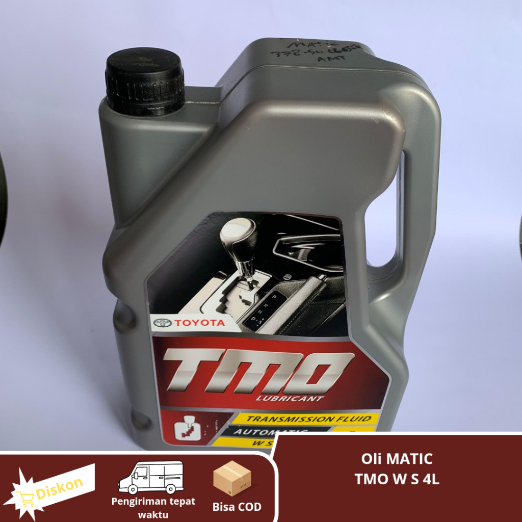 Oli Transmisi Matic Toyota WS 4L/Oli Mobil TMO Transmission Fluid Automatis WS 4 LITER Original 100%