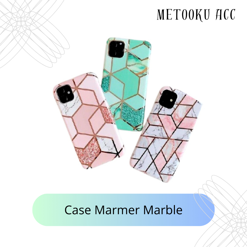Case Soft Marmer Marble Softcase Samsung Galaxy A31 A50 A51 A70 A71 A720 A6+
