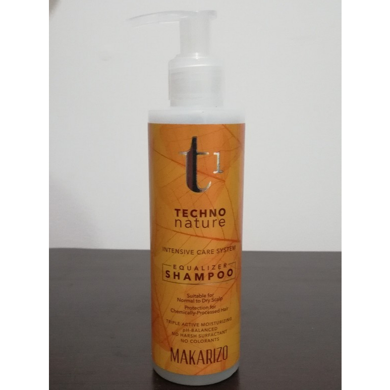 Makarizo t1 techno nature shampoo conditioner PRELOVED, shampoo makarizo t1, conditioner makarizo t1