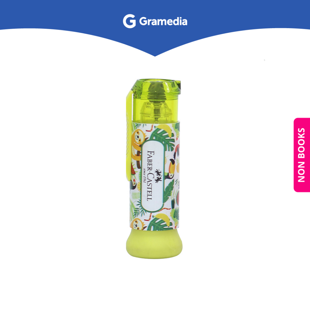 

Gramedia Depok - Faber-Castell Correction Tape QDR Sloth Barrel