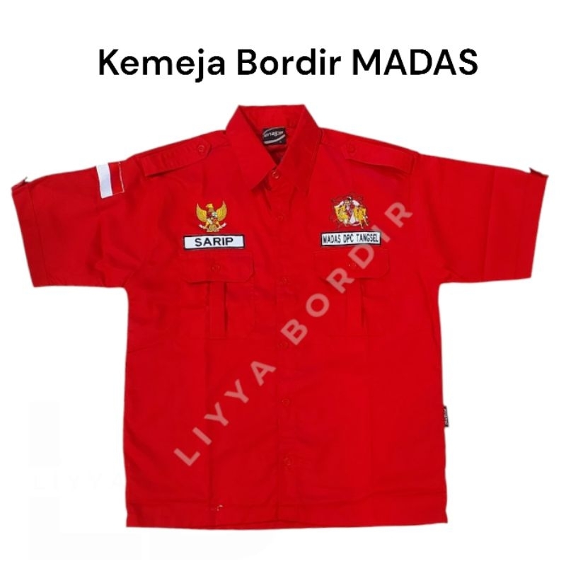 Kemeja Ormas MADAS (Madura Asli) Kemeja Seragam MADAS Baju Madas