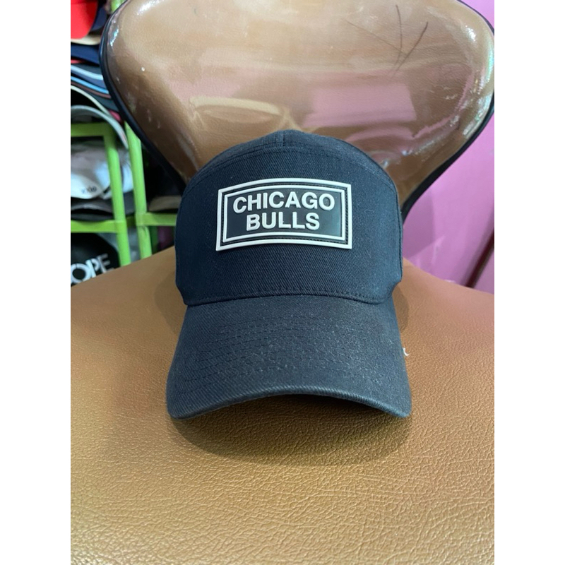 Topi NBA CHICAGO BULLS original hitam