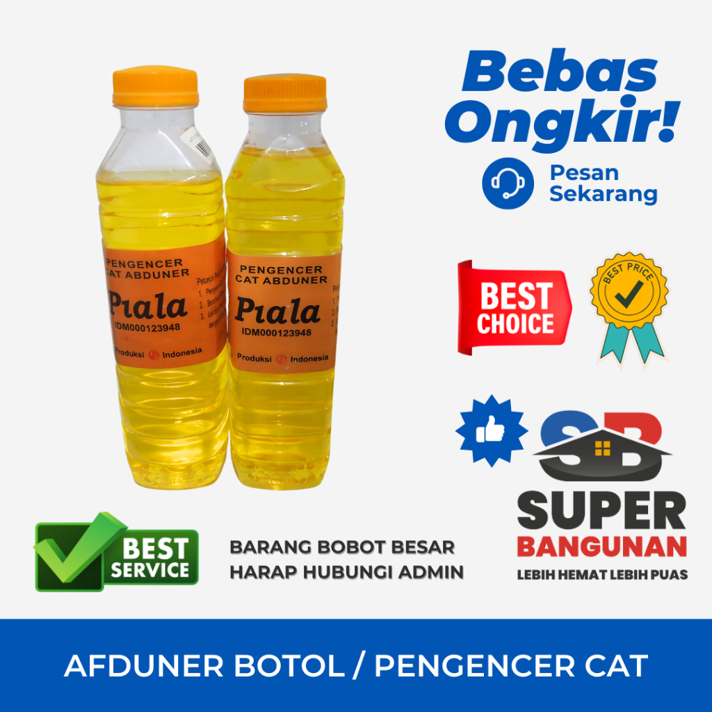 AFDUNER BOTOL PENGENCER CAT ABDUNER