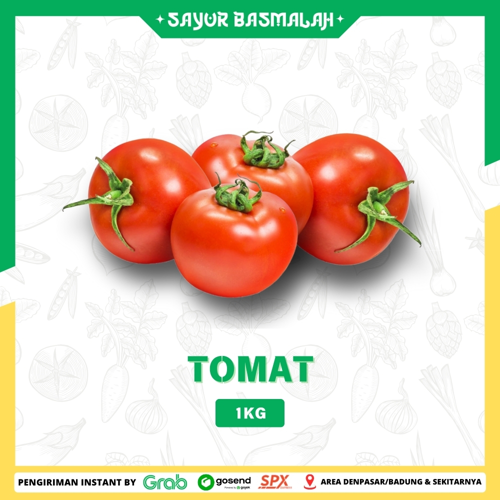 

Tomat 1kg - Sayur Basmalah