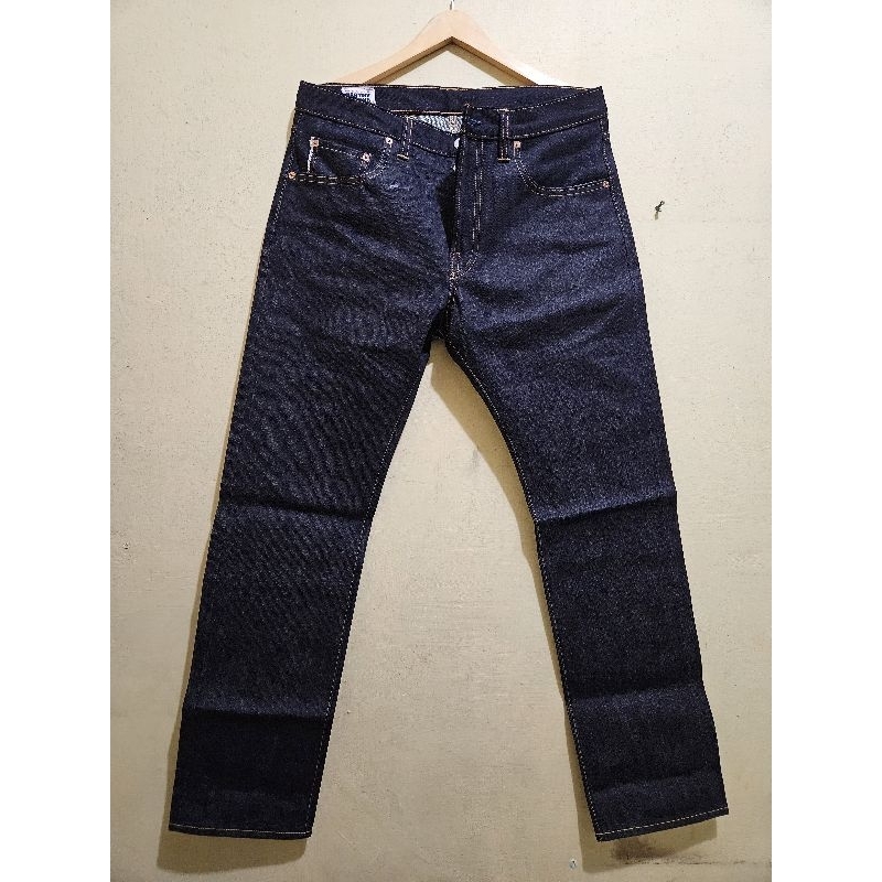 Earthy Genova Lynx 15 Oz Sanforized Selvedge Raw Denim Jeans Celana