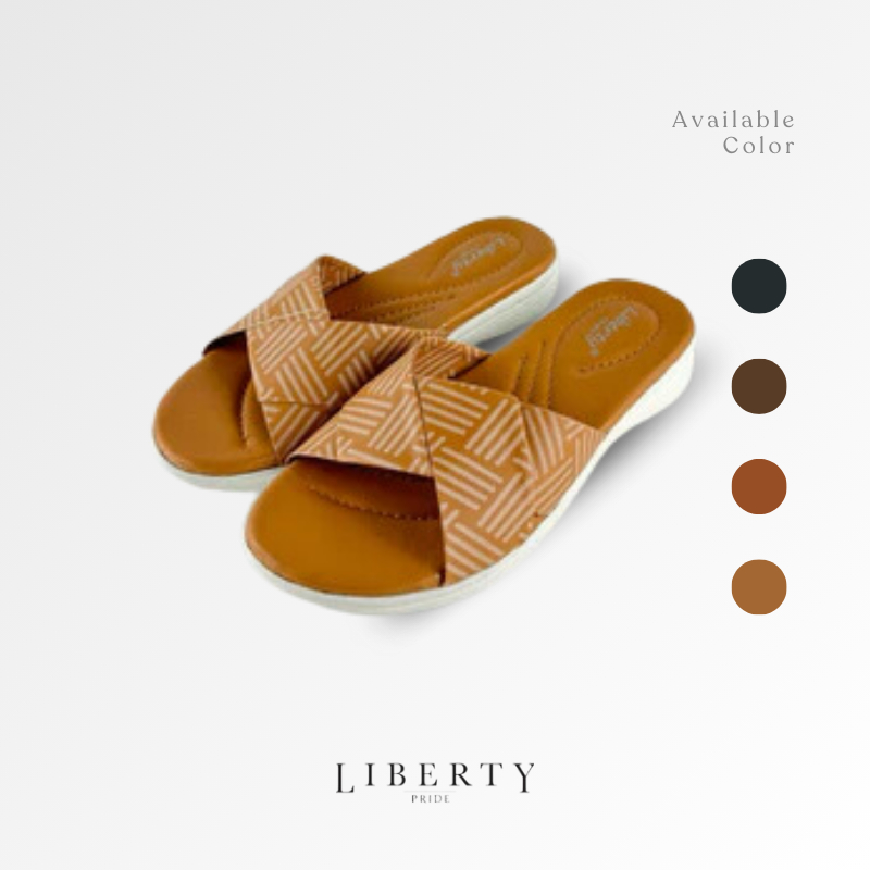Liberty Sandal Wanita Flat Lotus