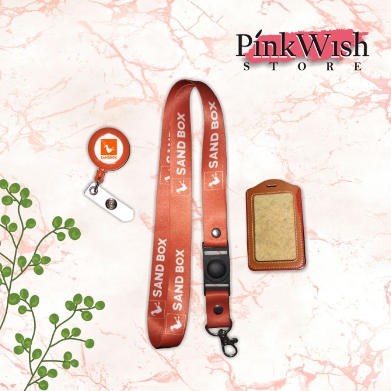 

Tali lanyard SANDBOX / Tali idcard SANDBOX [Ready stocm] Termurah
