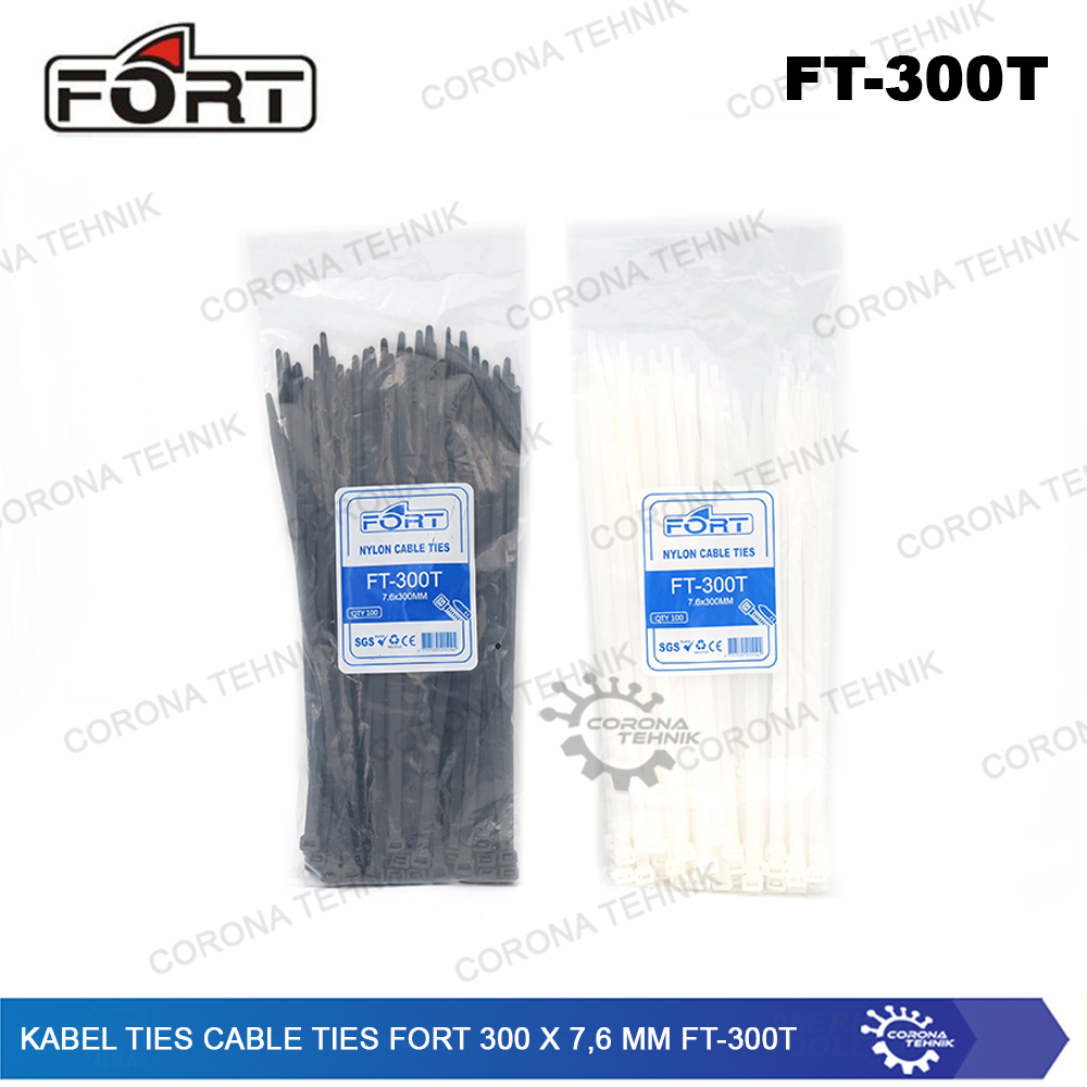 

rtc Panjang 30 - 55 CM Kabel Ties Cable Ties FORT