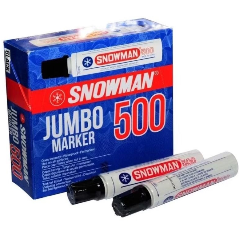 

Spidol Permanen Jumbo 500 Snowman - Marker
