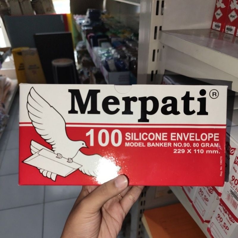 

MERPATI AMPLOP NO 110 SILICON 80 GR