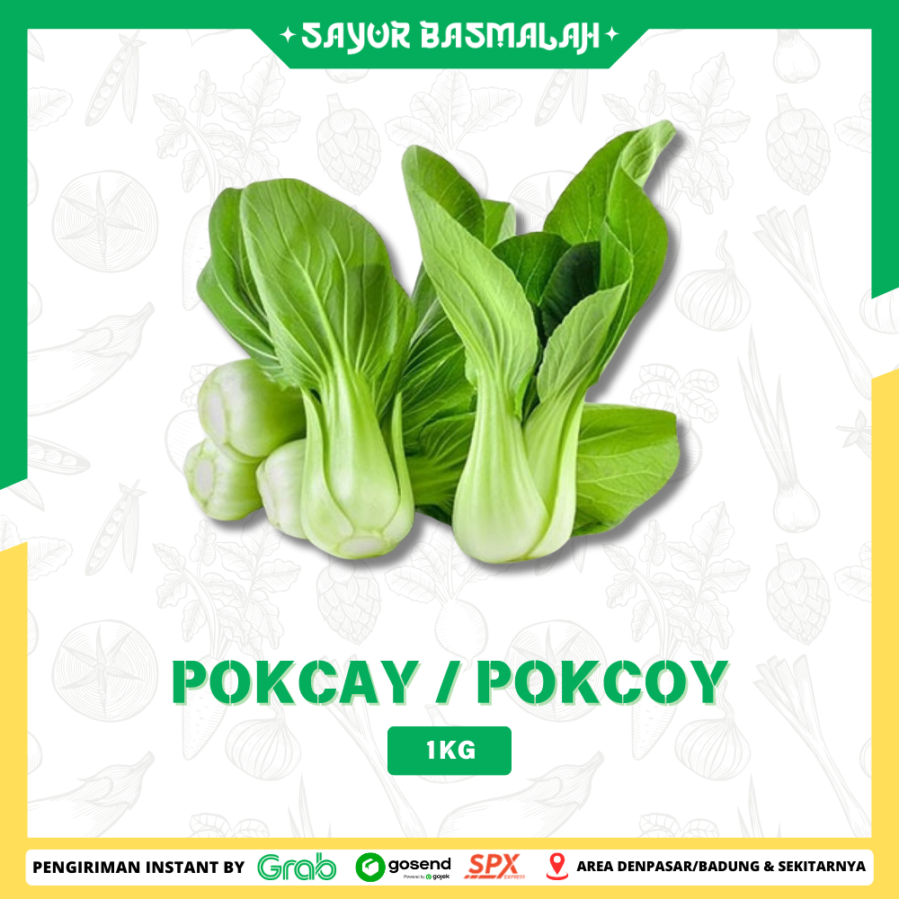 

Pakcoy / Pokcay 1kg - Sayur Basmalah