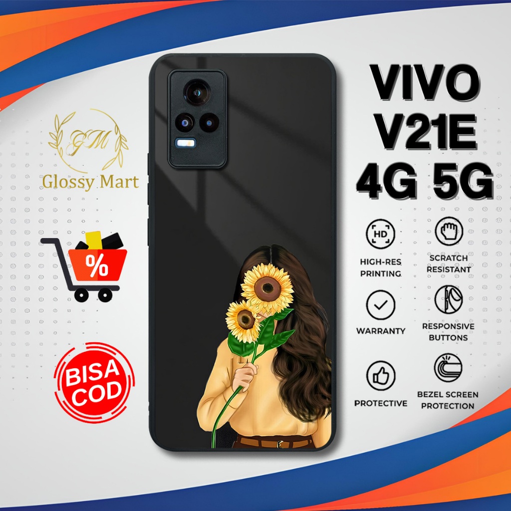 Case Vivo V21E 4G 5G Terbaru Girl Hardcase Softcase Glossy Termurah Casing Vivo V21E Terlaris