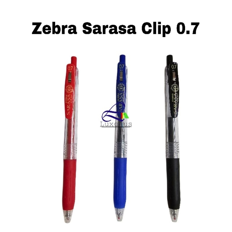 

Pulpen Zebra Sarasa Clip 0.7mm