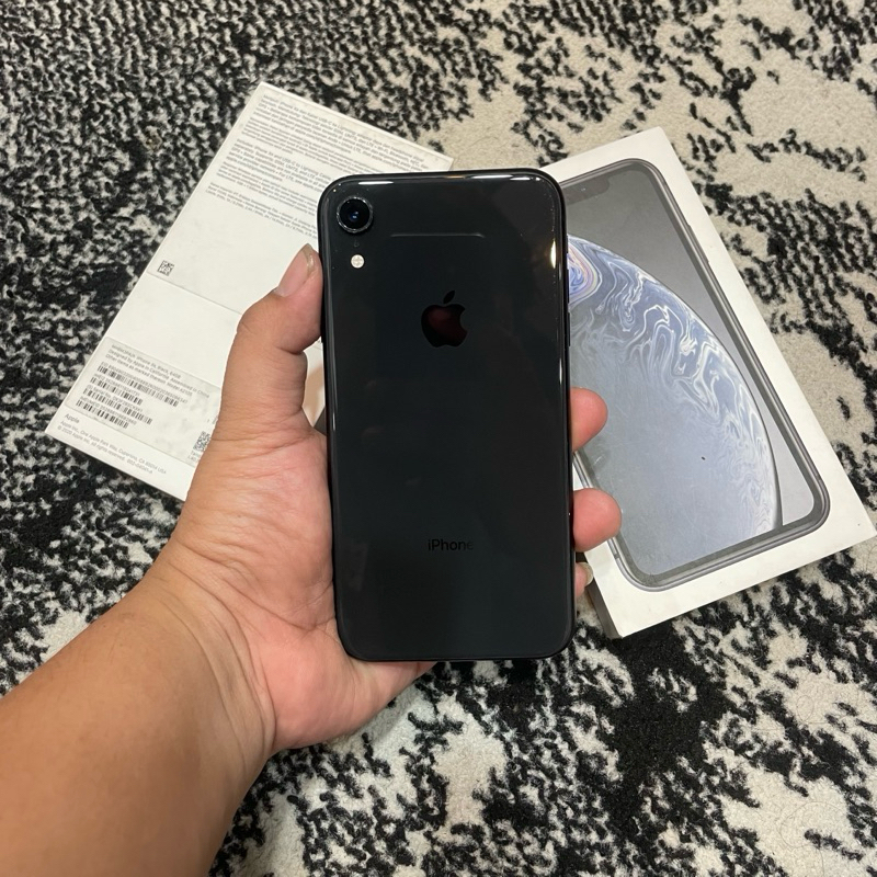 iPhone Xr 64gb Black Resmi