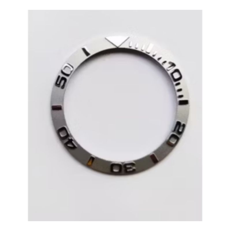 Ring Rolex spare part jam tangan warna putih emas coklat Ros gold