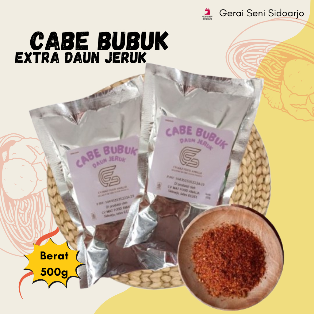

CABE BUBUK EXTRA DAUN JERUK 500G