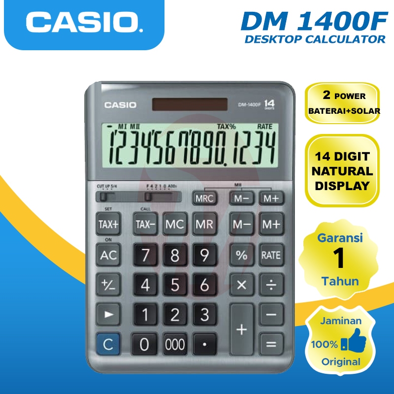 

KALKULATOR CASIO DM 1400F