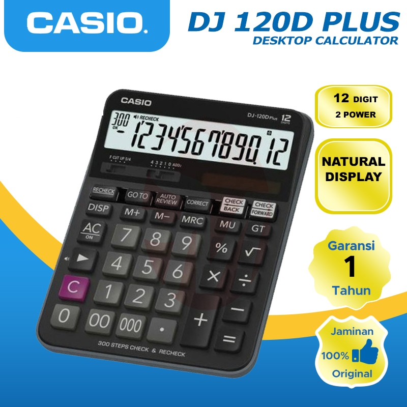 

KALKULATOR CASIO DJ 120DPLUS