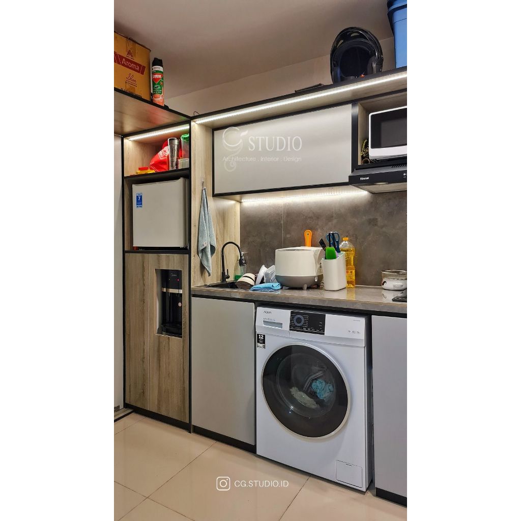 Kitchen Set Custom @Apartemen Forestwalk