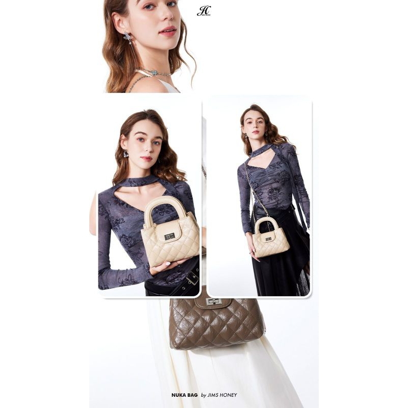 NUKA BAG JIMSHONEY TAS SELAMPANG WANITA TAS SANTAI TAS HANGOUT TAS FORMAL