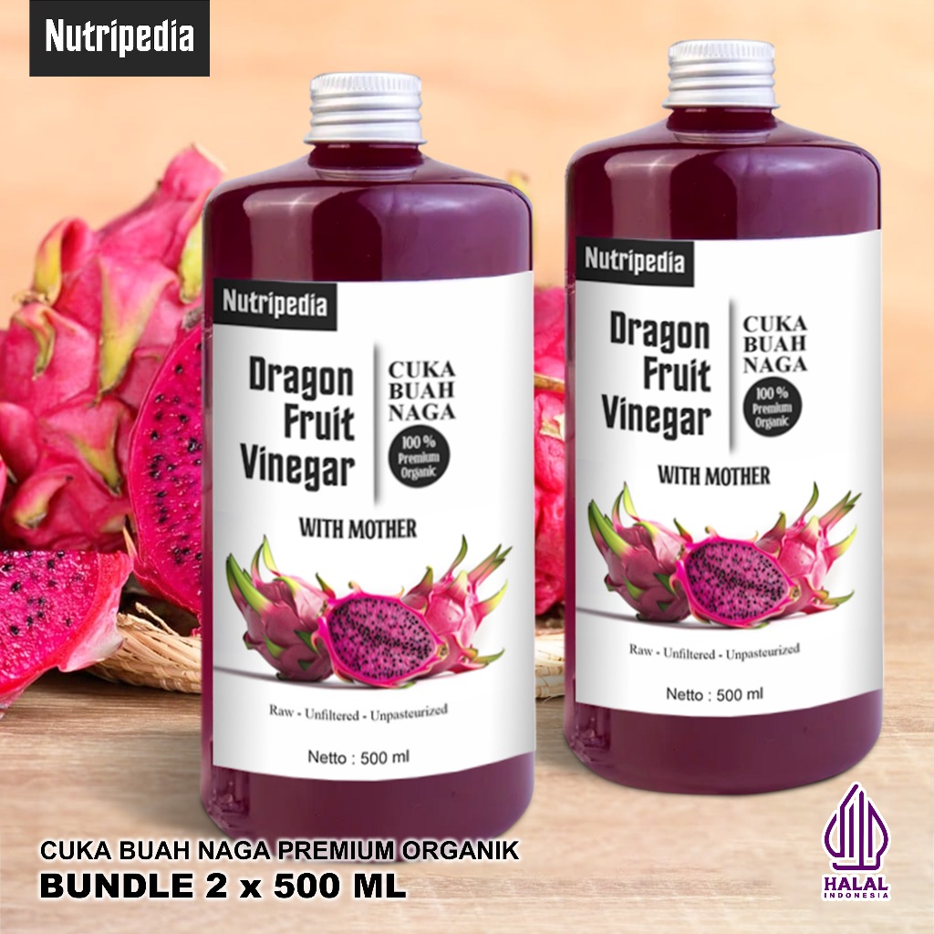 

Nutripedia - Cuka Buah Naga 1 Liter