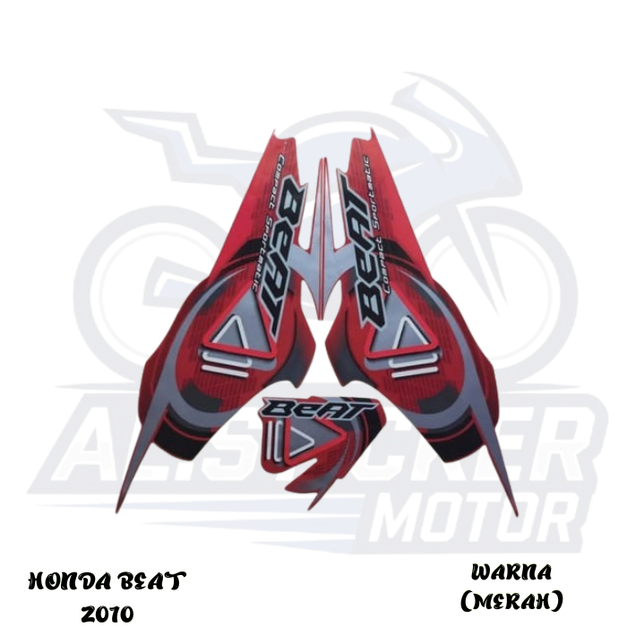 STRIPING STIKER BEAT 2010