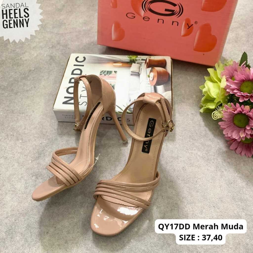 SANDAL HEELS GENNY KEKINIAN DIJAMIN ORIGINAL