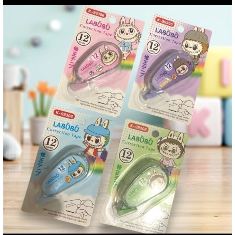 

CORRECTION TAPE LABUBU MINI & BESAR