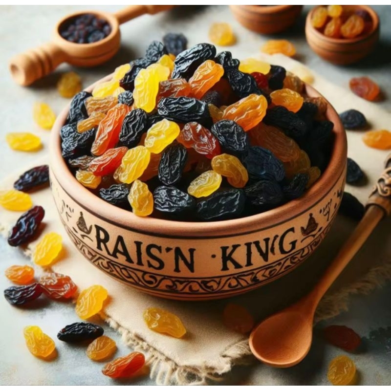 

Kismis Mix Raisin Golden Dan Hitam 1 Kg | Kismis Mix Unsweetened | Kismis Campur Cemilan