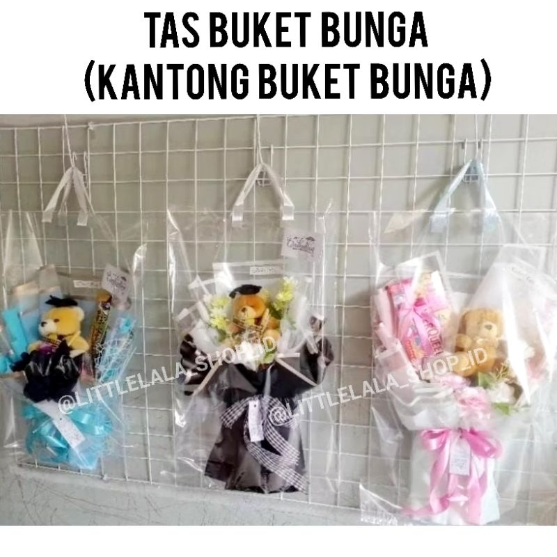 

Tas Buket Bunga, Boneka & Bantal/Tas plastik buket bunga/tas bouquet bunga/tote bag bunga/kantong buket bunga jumbo besar JUMBO xxxl/plastik tenteng bening transparan besar/kantong belanja raksasa dengan gagang pita satin/COD Pekanbaru