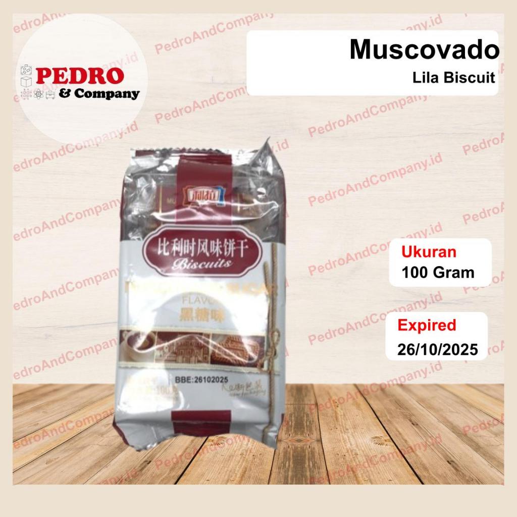 

Lila Biscuit MUSCOVADO SUGAR 100 gram biskuit karamel snack