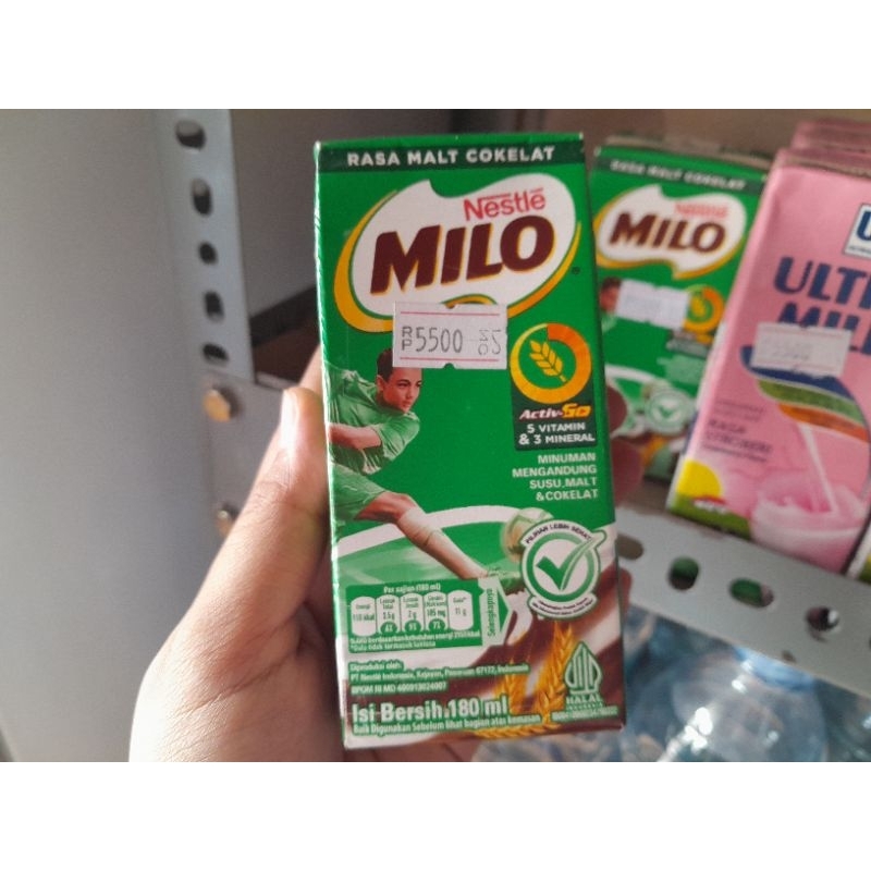 

MILO Aktif GO 180 ml coklat