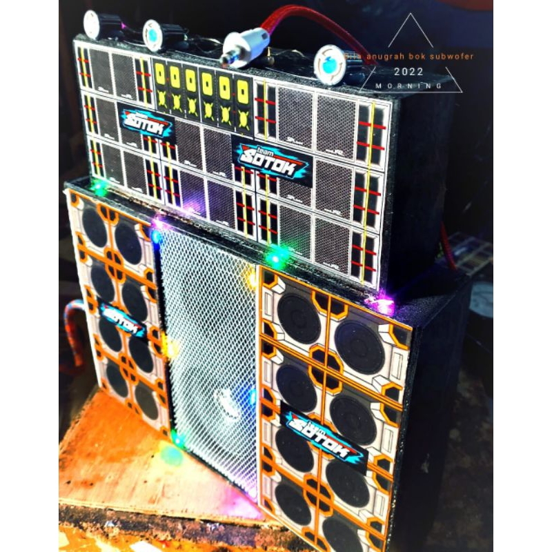 sound miniatur ful lampu