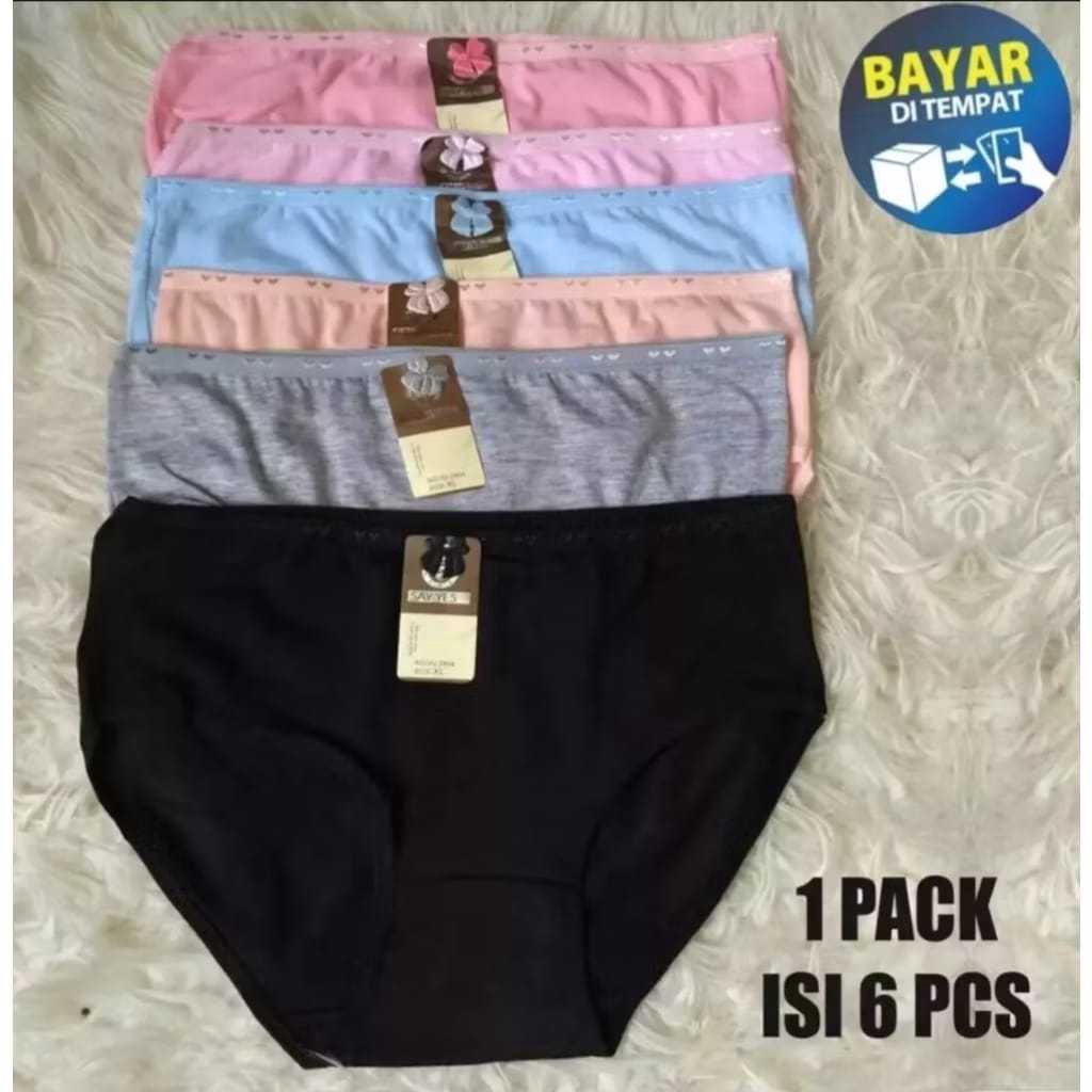 6 PCS CELANA DALAM WANITA SAY YES CELANA DALAM WANITA DEWASADALEMAN WANITA SAY YES DALEMAN PEREMPUA 