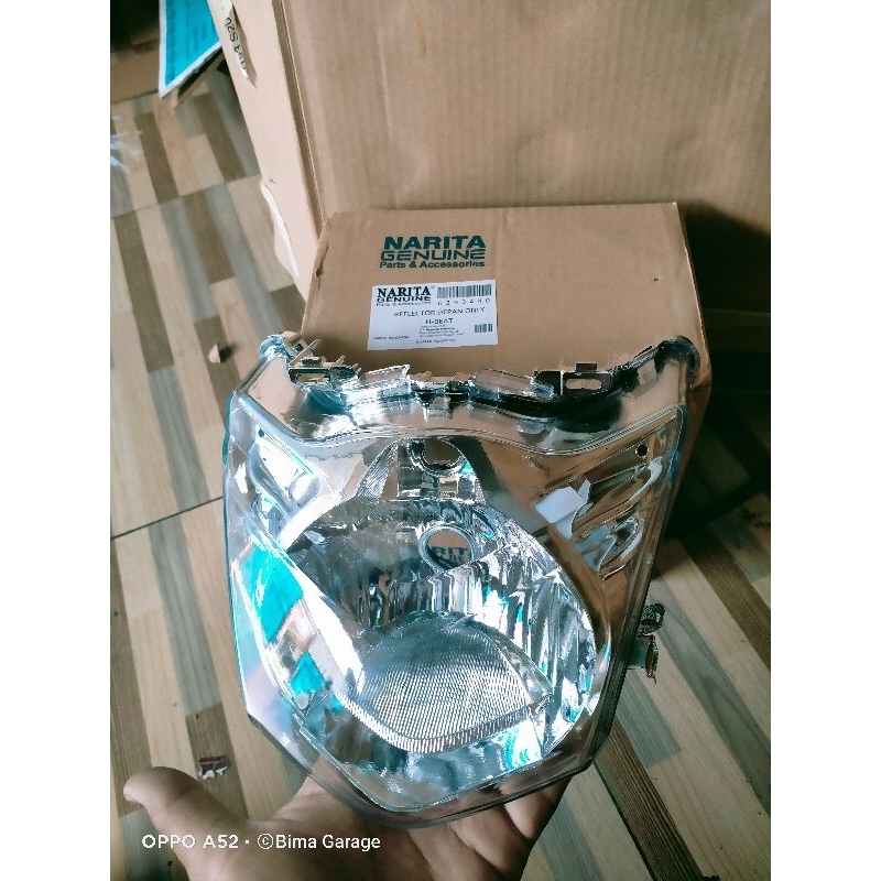 reflektor lampu depan beat karbu lampu depan beat lama headlamp beat karbu