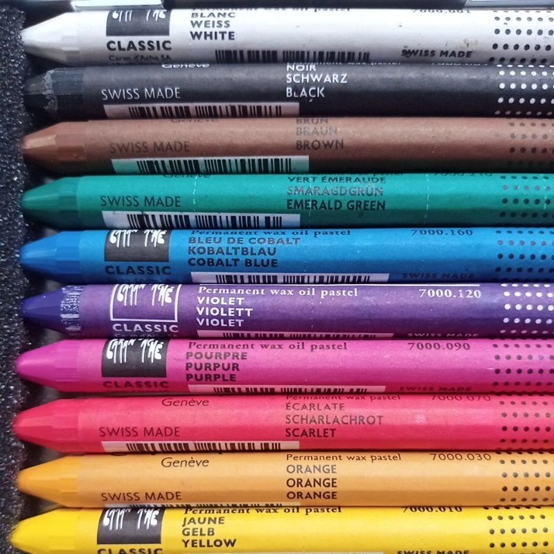 

Crayon Carandache Caran D'Ache Neocolor I satuan/ecer per batang.